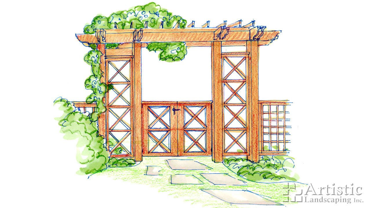Gates & Pillars 16